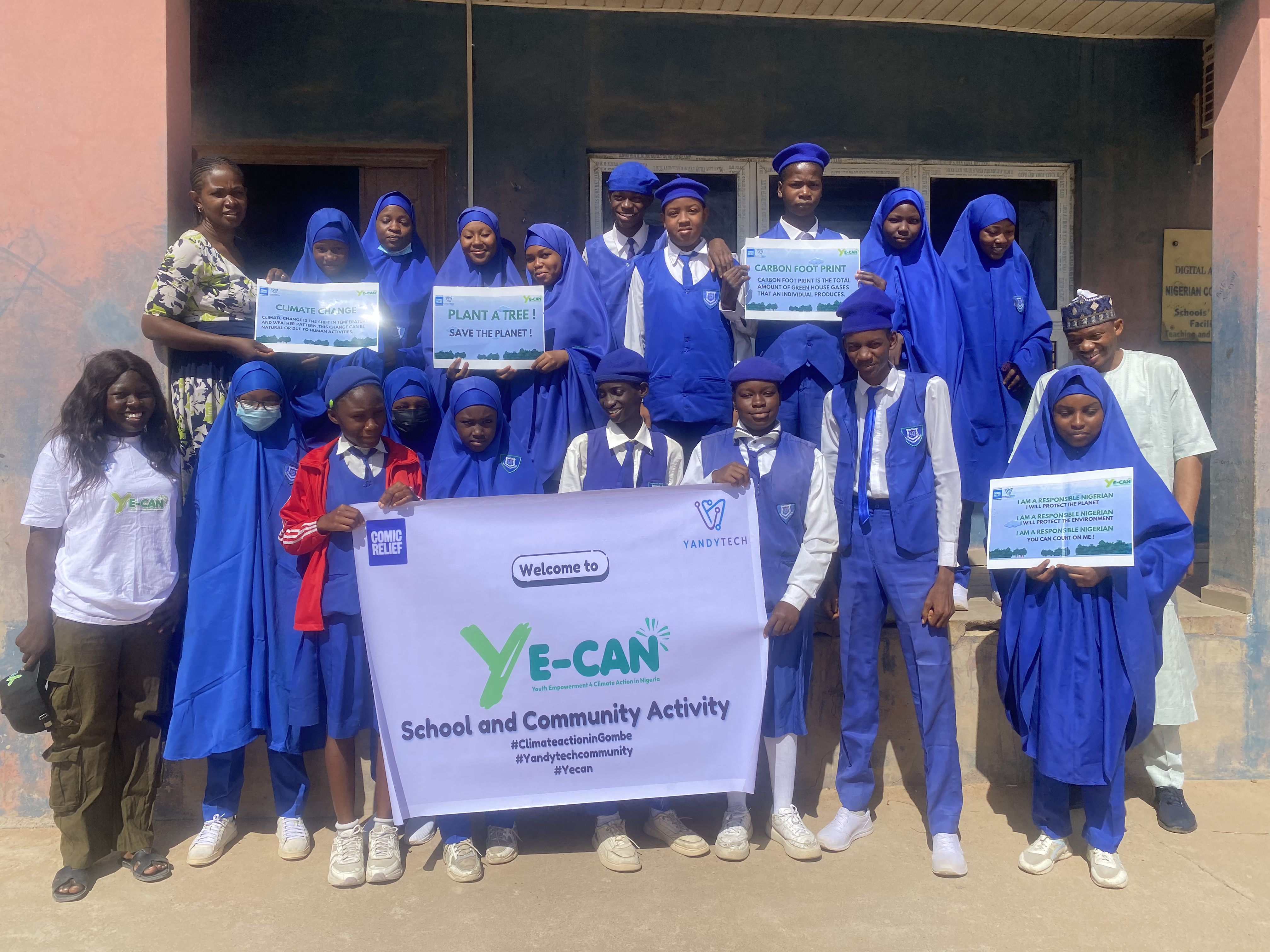 Demonstrating charcoal briquettes